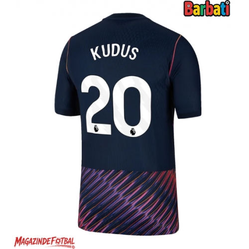Tottenham Hotspur Mohammed Kudus #20 Tricou Fotbal Replică 2026-27 Barbati Deplasare Tottenham Hotspur Mohammed Kudus #20 Tricou Fotbal Replică 2026-27 Barbati Deplasare